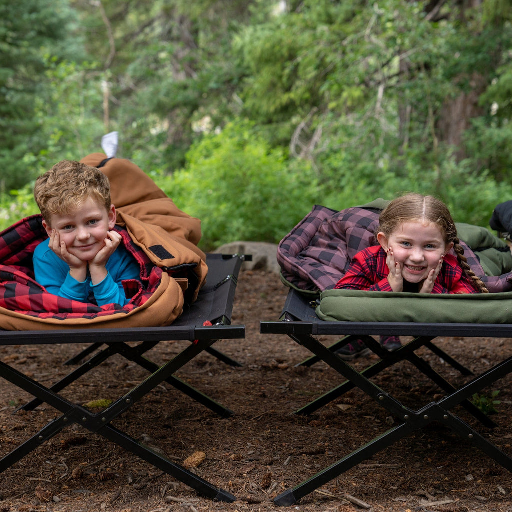 Camp Cots with Pivot Arm